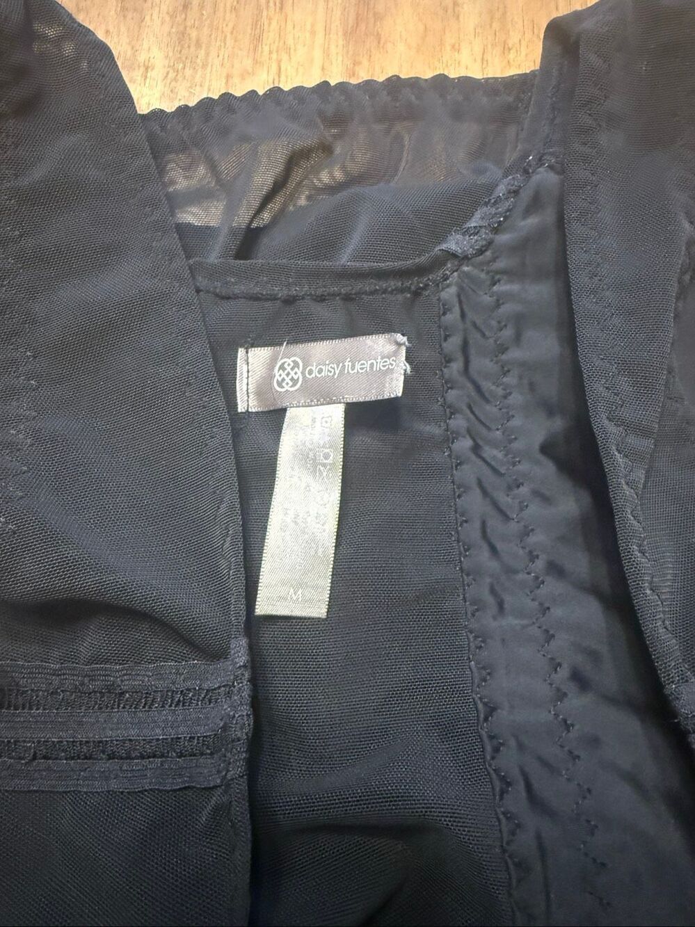 Daisy Fuentes Fashion Shaper Women's Medium Black Waist Cinching Torset NEW - Picture 5 of 6